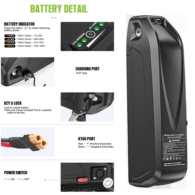 Electric Bicycle Battery 72V 30Ah - Baterai ebike 72v 3000w 60ah baterai