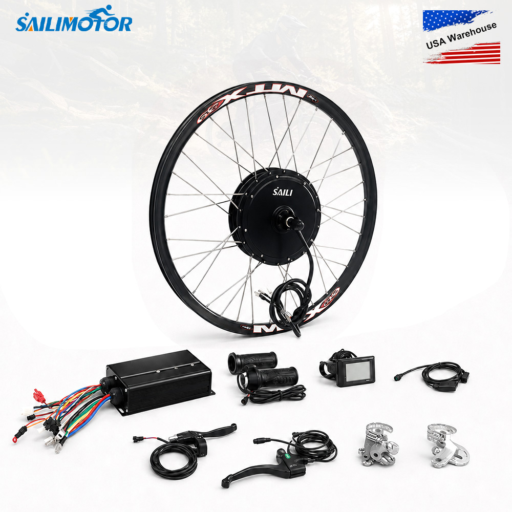 Ebike Conversion Kit 72V 3000W - Sailimotor 1500W 2000W 3000W Kit Konversi