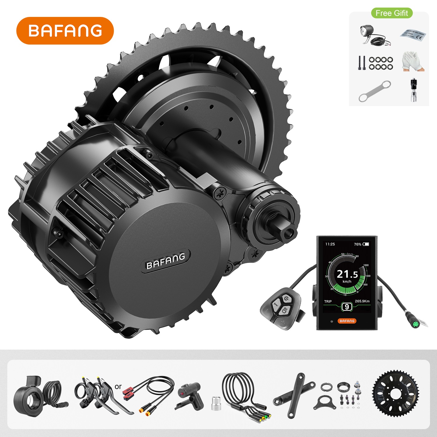 Bafang UART 48V/52V 1000W Moto - Bafang Bbshd 1000W Conversion Kit ulasan dan harga