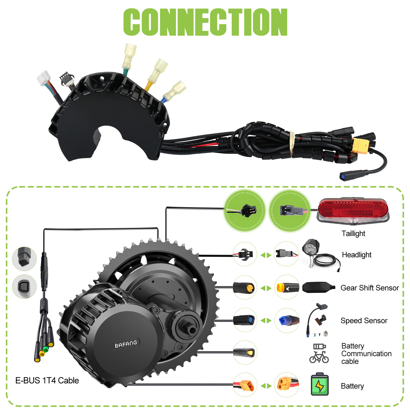 Pengontrol Bafang, Motor Pengg - Bafang Bbs02B 48V 750W Mid Drive Kit ulasan dan harga