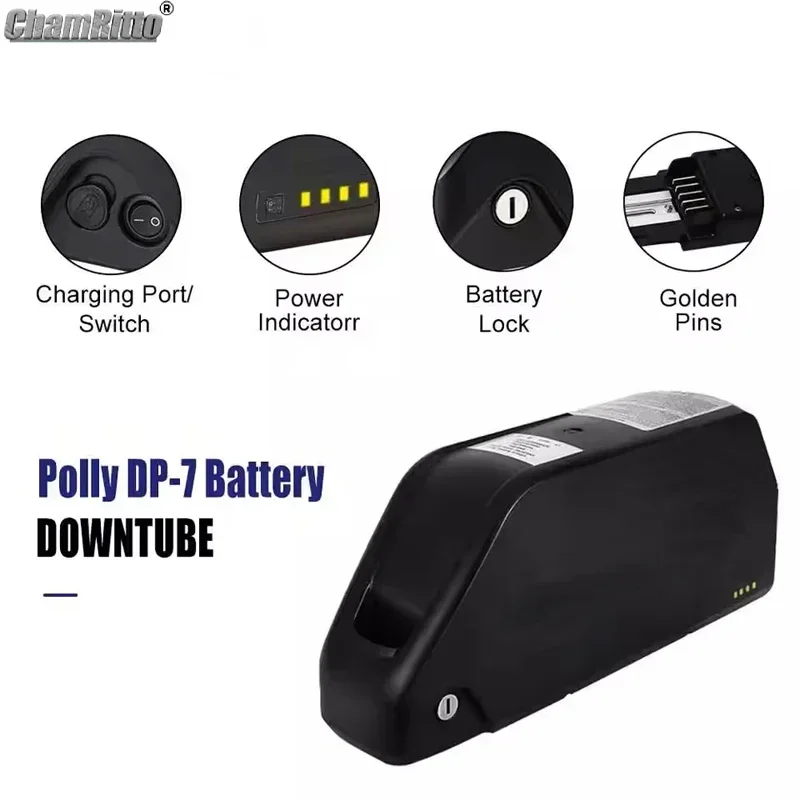 Baterai Cham 52v 48v 72v 50ah  - Ebike Battery 48V 20Ah Hailong ulasan dan harga