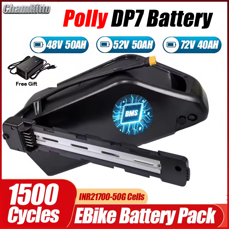 Baterai Polly DP7 untuk Sepeda - Electric Bicycle Battery 72V 30Ah ulasan dan harga