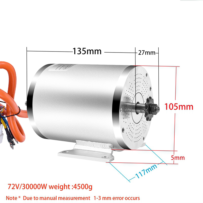 Motor tanpa sikat listrik, per - Ebike Conversion Kit 72V 3000W ulasan dan harga